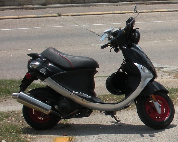 New seat and Painted the rims red