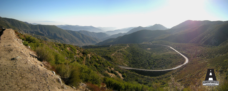 View from the road to Crystal Lake.