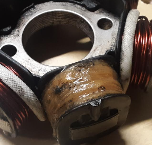 Buddy 125 stator with 15,000 miles