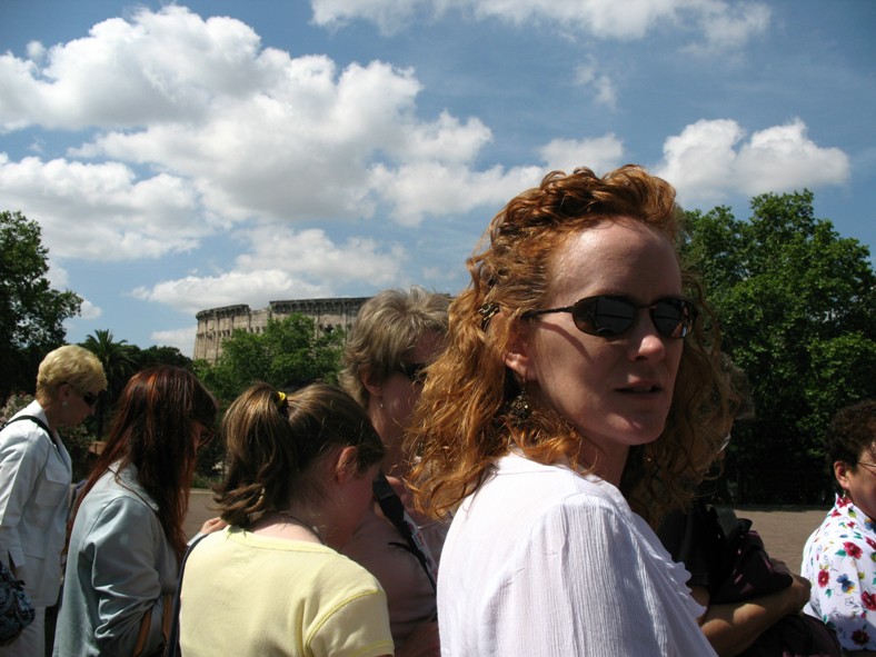 Me in Rome last year.  Probably my one and only shot!