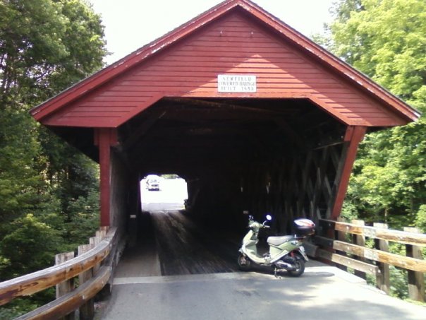 oldest covered bridge, or so they say
