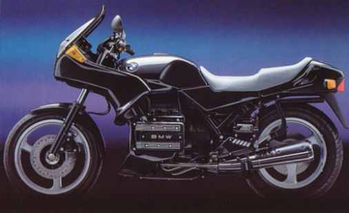 You can tell it's a K75 because it has 3 sets of cylinder head bolts. The K100 motor has 4.