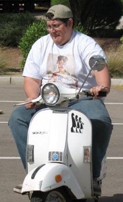 John Kineston's Vintage Vespa