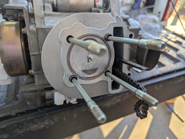 NCY 61mm cylinder installed.