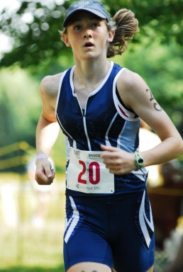 my first triathlon last year
