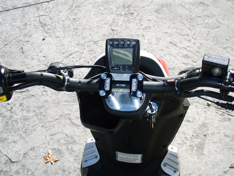 KX High Bend Protaper bars and nice looking mount.