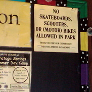 No scooters