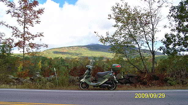 Buddy and Mt. Monanock
