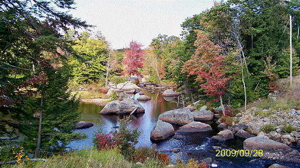 Autumn color starting.