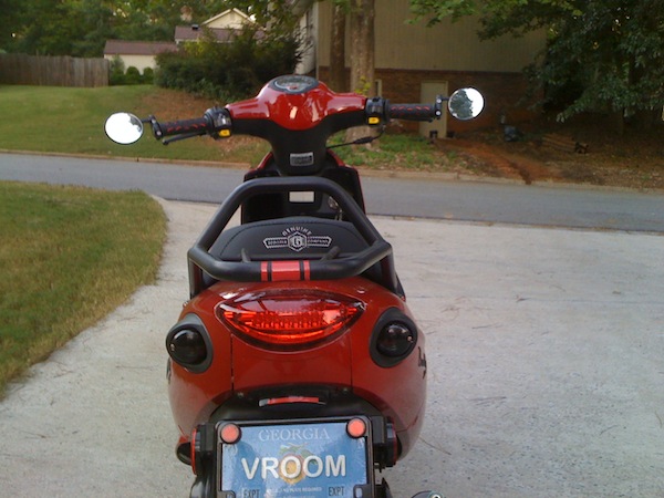 rear before