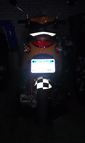 In the dark