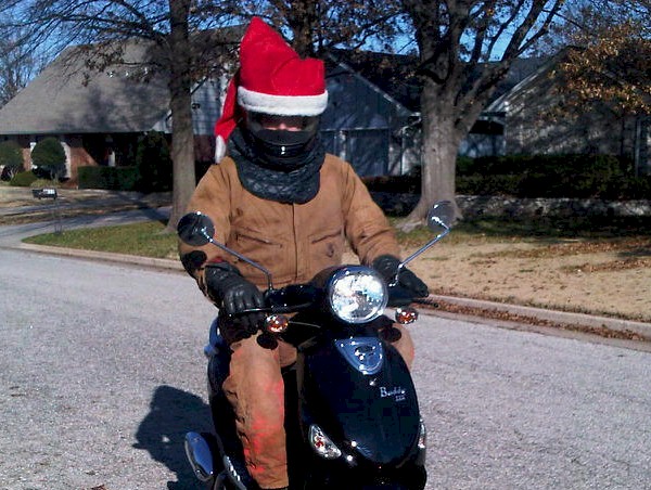 Scooter Santa
