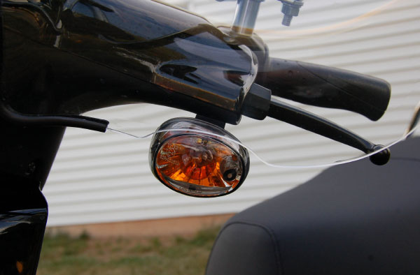 Blinker closeup