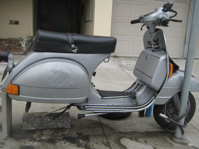 OK so they didn't take the WHOLE bike but still...