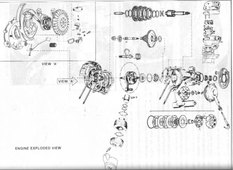 LML 2T Exploded Diagram